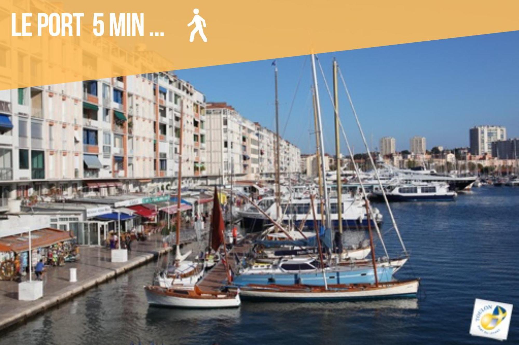 Ferienwohnung Beau Loft Au Coeur De Toulon Exterior foto